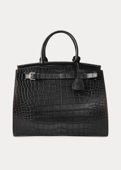 Women's Ralph Lauren Alligator Large RL50 Handbags | 895162KUX